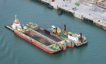 Overall Shot of new berth and Jetty