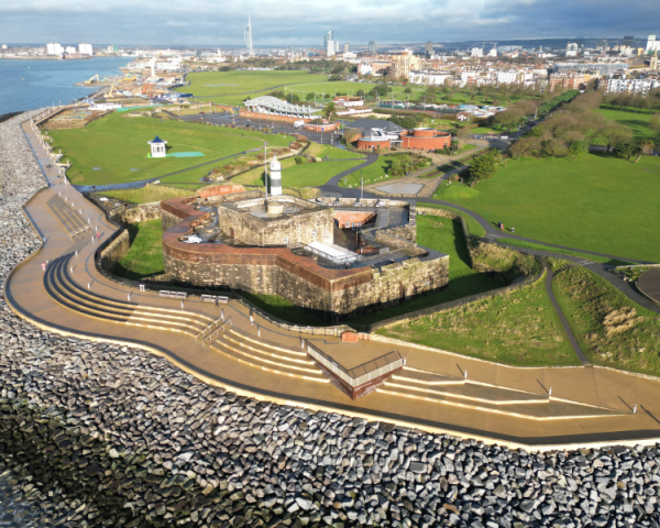 Picture of a coastline.